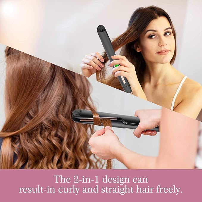 TwistPro 2-in-1 Straightener & Curler™
