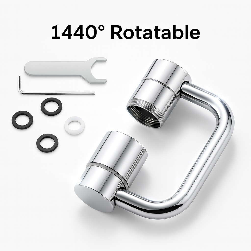 FlexiFlow Universal 1440° Rotatable Faucet 🚰