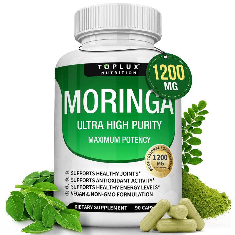 Moringa Energy Capsules - 1200mg Superfood™