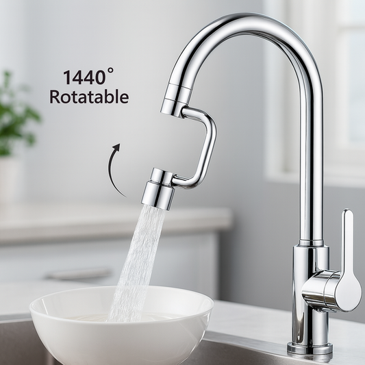 FlexiFlow Universal 1440° Rotatable Faucet 🚰