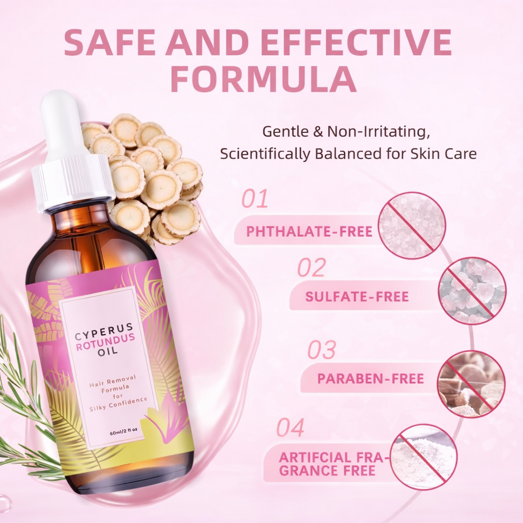 Smoother Looking Skin. SlowerAppearing Hair Regrowth - SmoothRoot Oil™