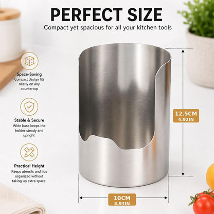 Stainless Steel Utensil Tower