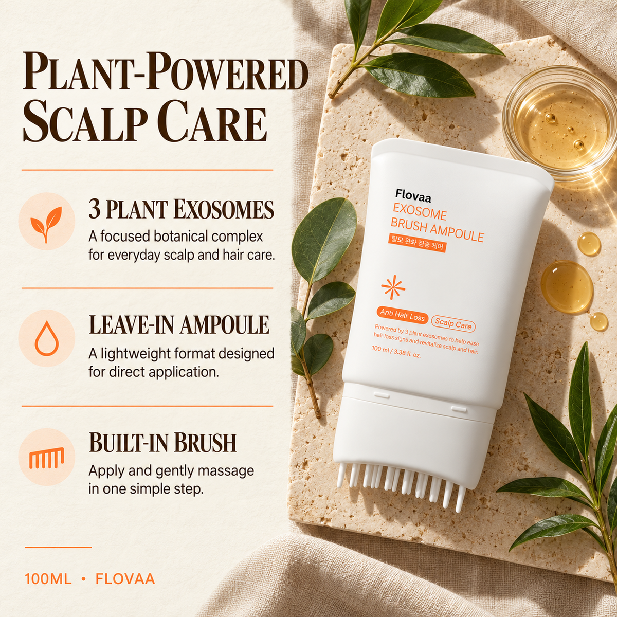 Flovaa Korean Hair Growth Serum