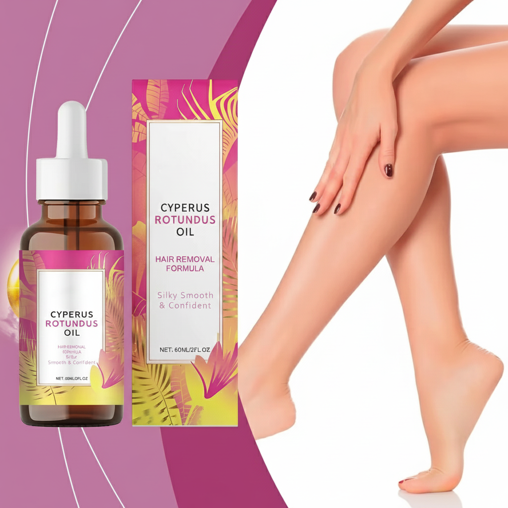 Smoother Looking Skin. SlowerAppearing Hair Regrowth - SmoothRoot Oil™