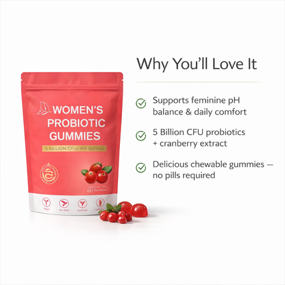 Cranberry Probiotic Gummies for Women™