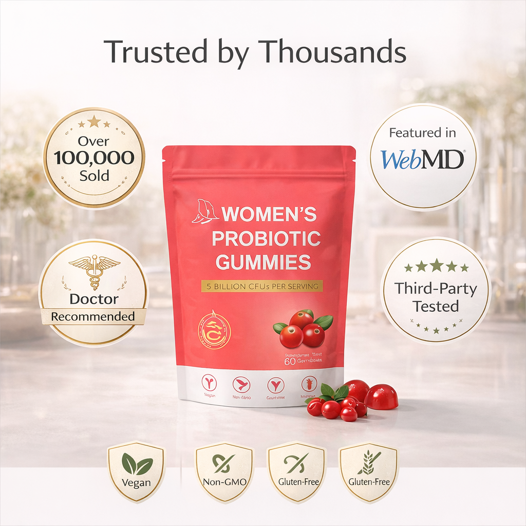 Cranberry Probiotic Gummies for Women™