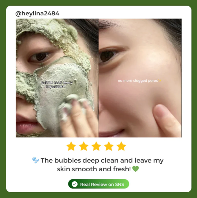 K-Beauty Bubble Mask