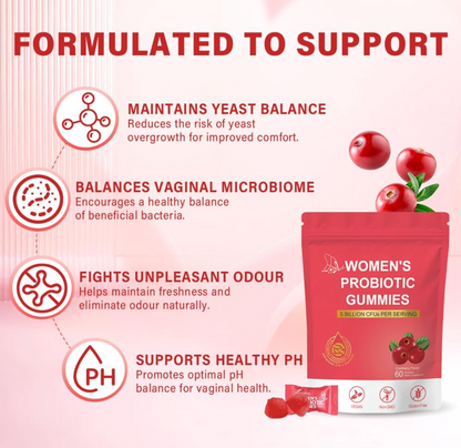 Cranberry Probiotic Gummies for Women™
