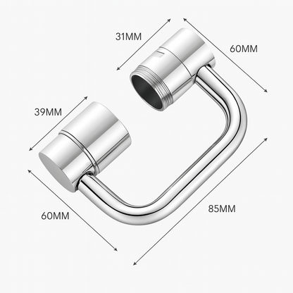 FlexiFlow Universal 1440° Rotatable Faucet 🚰